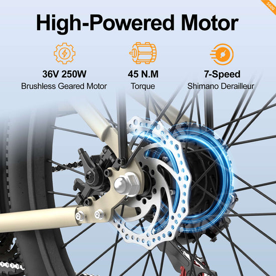 Electric Bicycle for Women 36v 250w NFC Lock Rear Rack for Sale