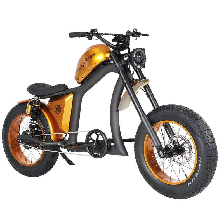 Fat Tire Adult E-Bike Mangosteen FT02–Aluminum Frame, CE EU Approved 26