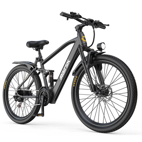 24" Dual-Suspension Electric Bicycle: Conquer City & Trails