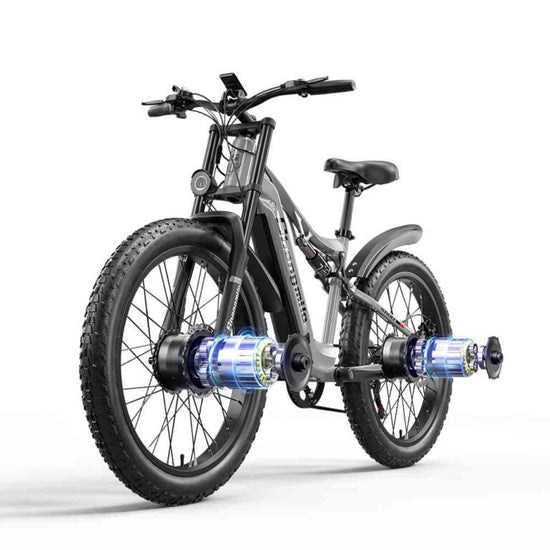 dual motor dual battery ebike for sale