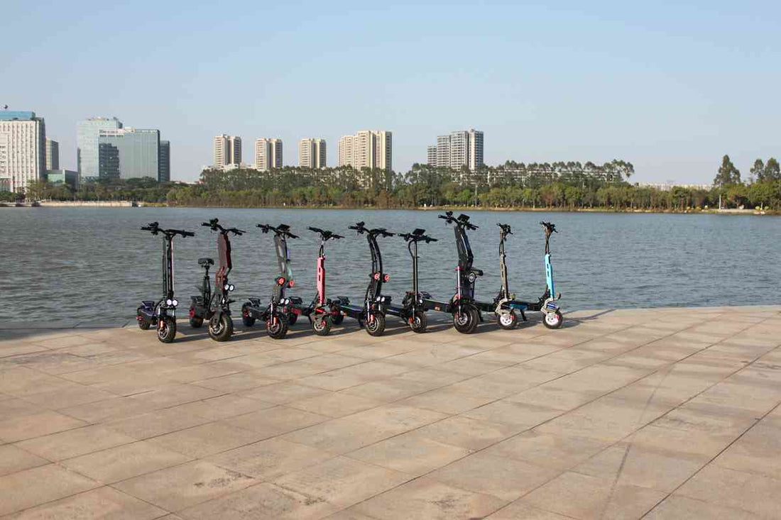 electric scooter with lights for sale