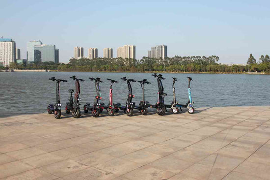 electric scooter with lights for sale