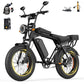 Aairsk X5 748W Electric Bike 20" Off Road Fat Tire 28MPH for Sale