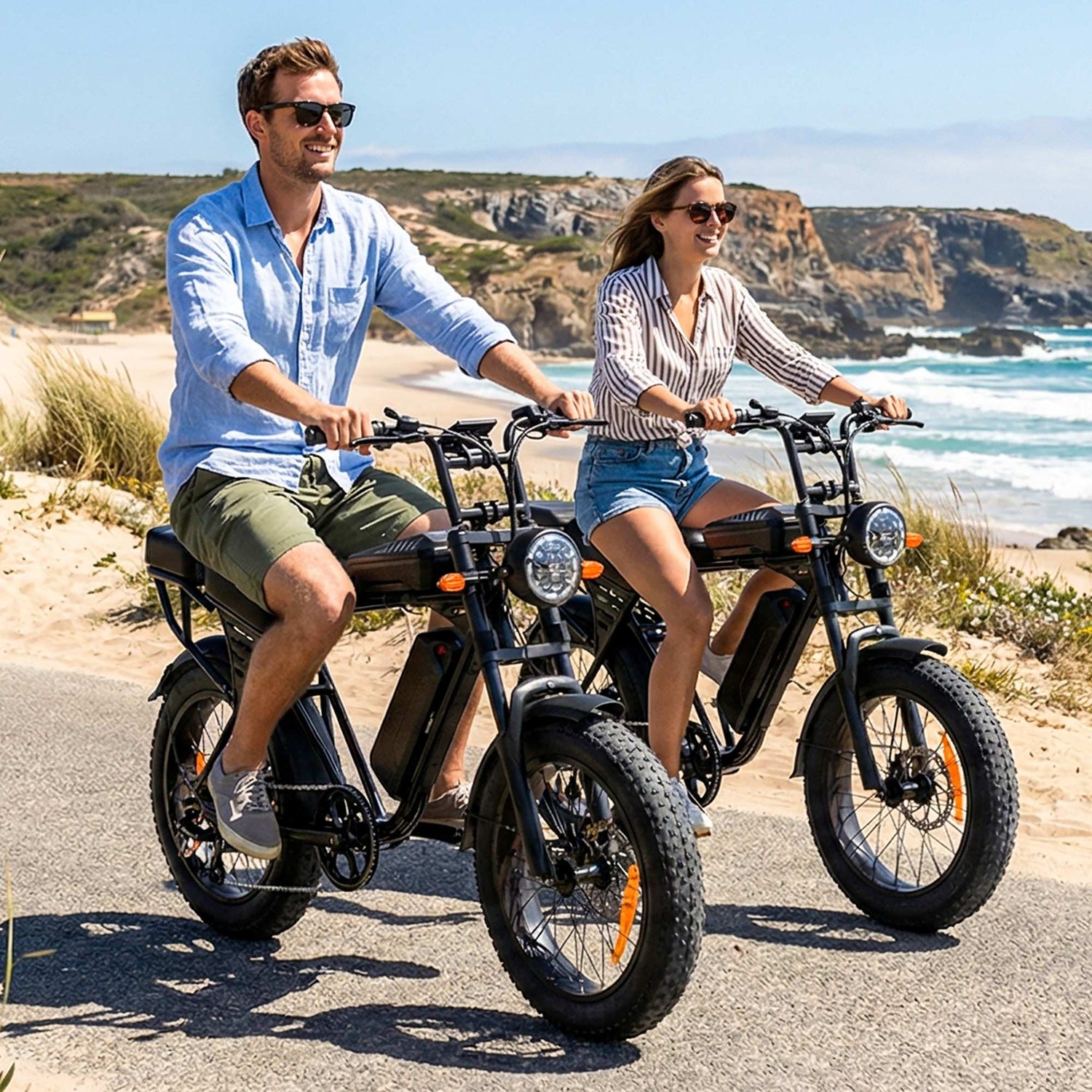 Aairsk X5 748W Electric Bike 20" Off Road Fat Tire 28MPH for Sale 21