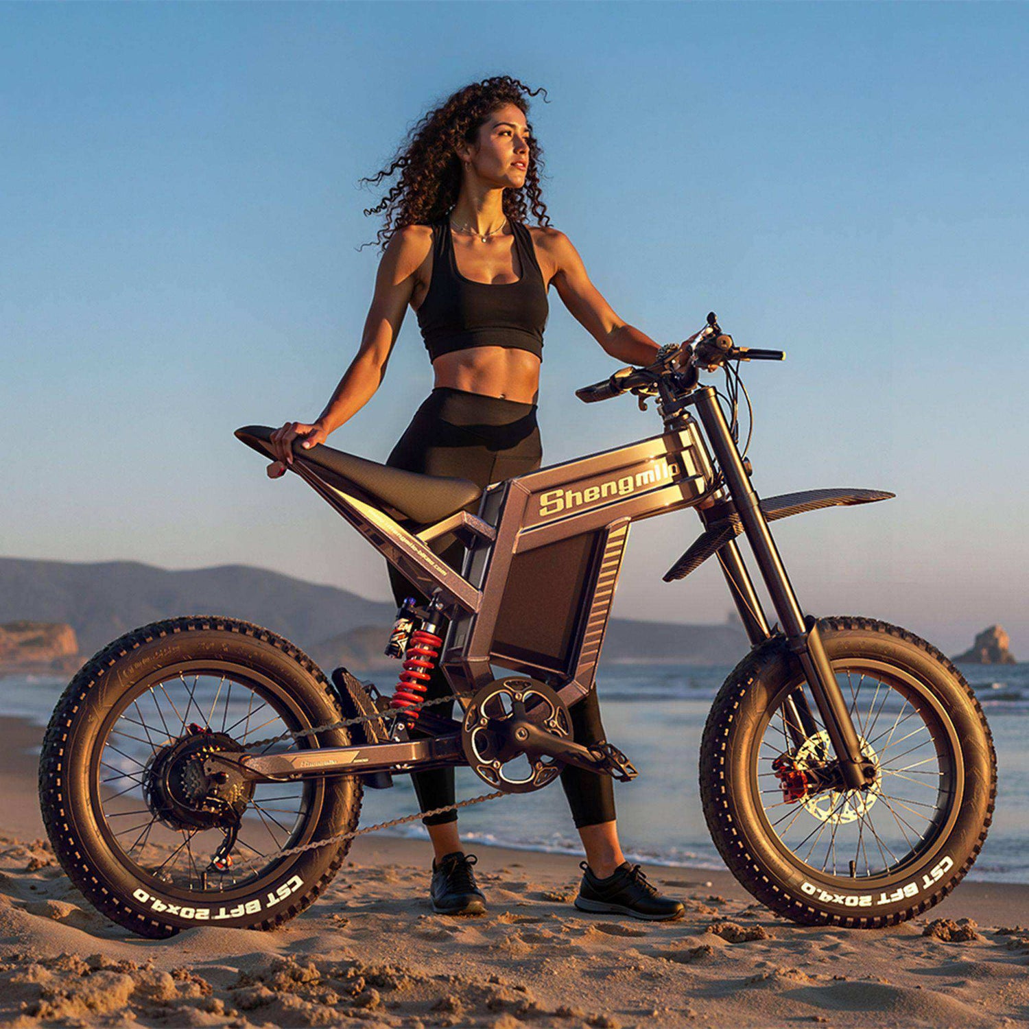 Electric Dirt Bike 60V 3000W 40 MPH 60-100 Miles Long Range