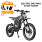 Electric Dirt Bike BIBUFF GT600 72V 30AH 7500W Fast Speed 50MPH