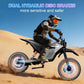 Electric Motorcycle for Adults Teens 3000W 34 MPH 48V30Ah Dirtbike