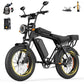  Fat Tire Electric Bike for Adults | 48V 15Ah | NFC Start | 25km/h CE