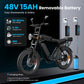  Fat Tire Electric Bike for Adults | 48V 15Ah | NFC Start | 25km/h CE
