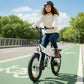 Foldable Electric Bike for Adults 48V 25MPH 20" x 3.0" Fat Tire US 19