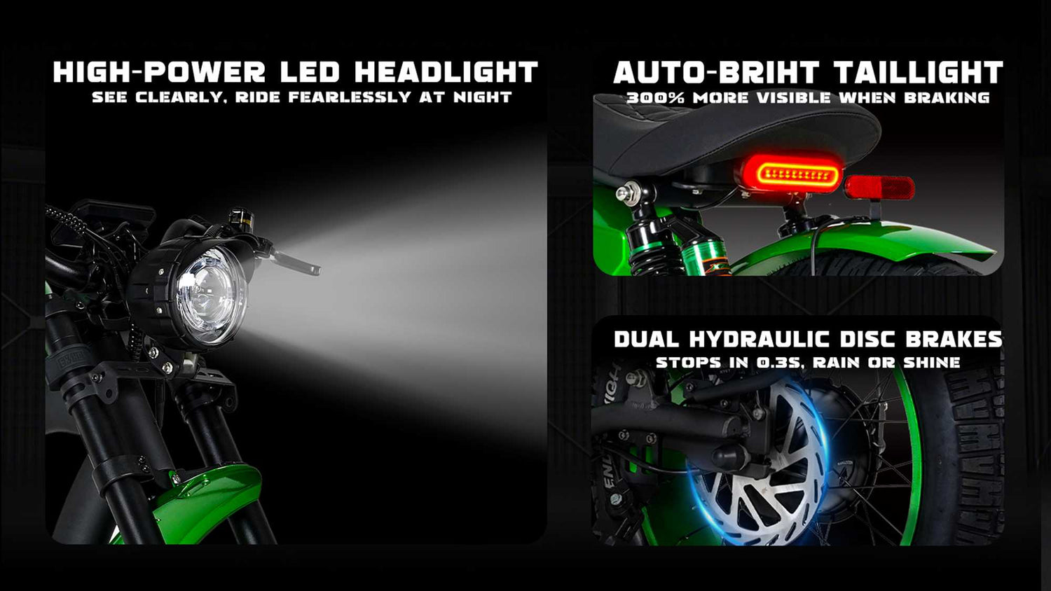 Mangosteen FT02 Street Legal Electric Bike 1000W EEC COC CE Certified 19