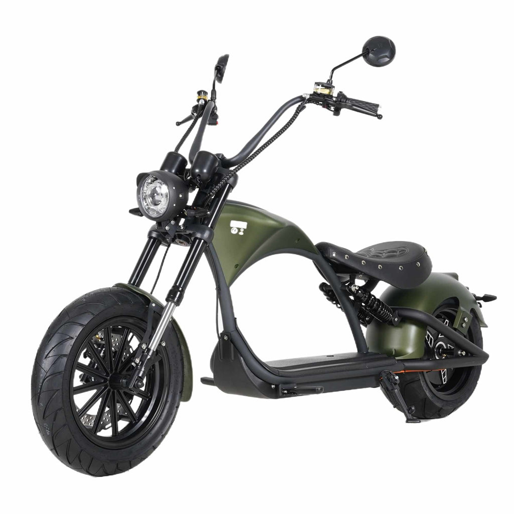 Mangosteen M1P Citycoco Chopper Electri Scooter EEC COC EU for Sale 44