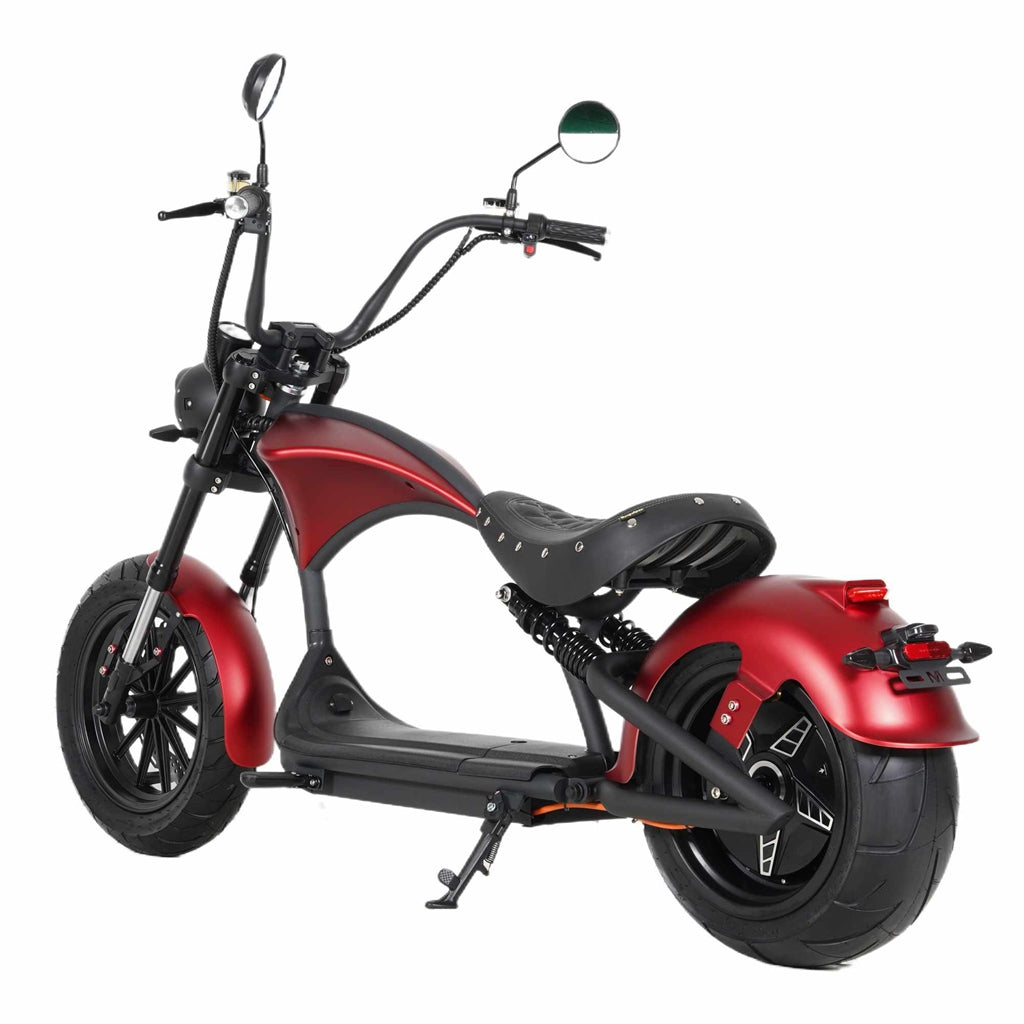 Mangosteen M1P Citycoco Chopper Electri Scooter EEC COC EU for Sale 56