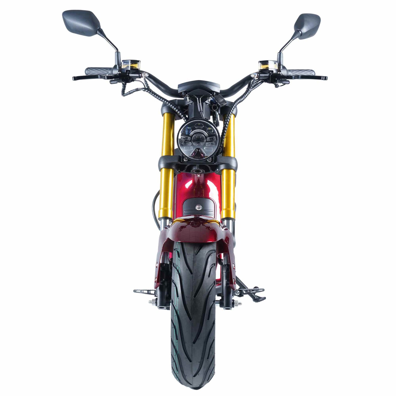 Mangosteen M8S Elektro Roller Chopper 4000w 80km/h EEC COC EU for Sale 4