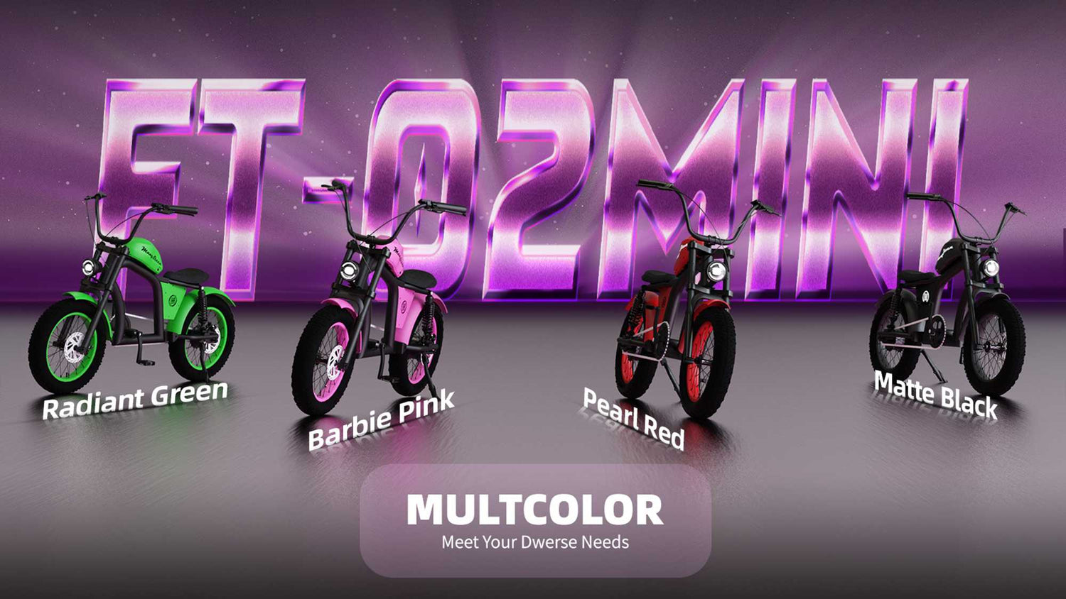 Mini eChopper Bike Mangosteen FT02 250w 25km/h Switzerland for Sae 23