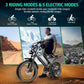 Off Road Electric Bike for Commuters: 48V, 28+ MPH, Long-Range Power