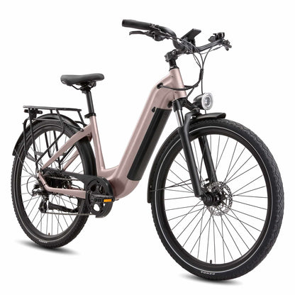 Rooder Maratho 28-inch electric bike main view showcasing the aluminum frame and long-range battery.