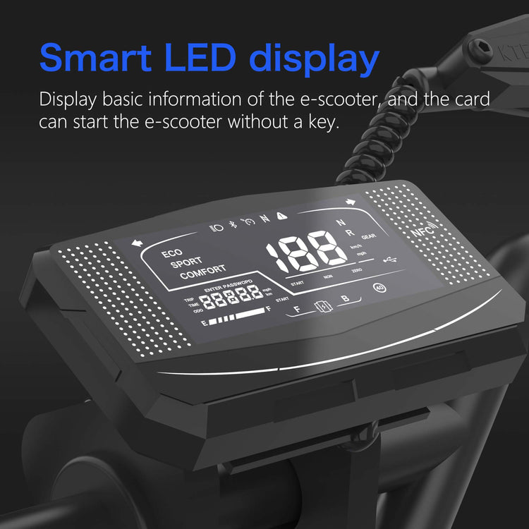 Rooder JL80 Dual Motor 6000W Electric Scooter 43MPH Smart APP for Sale 18