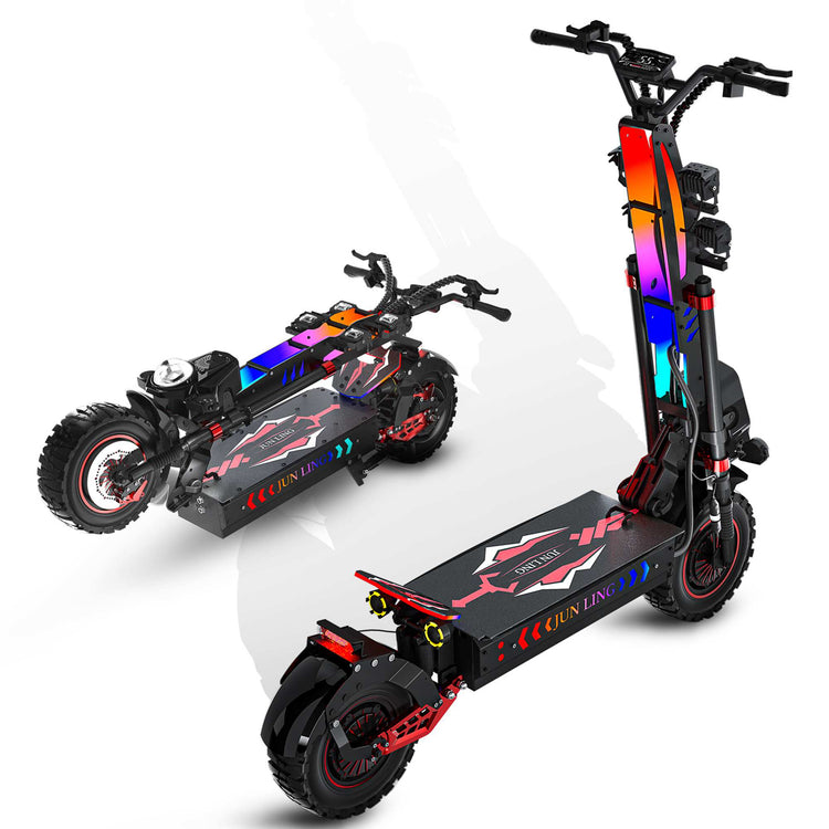 Rooder JL86 10000W Electric Scooter for Adults with Dual Suspension 21
