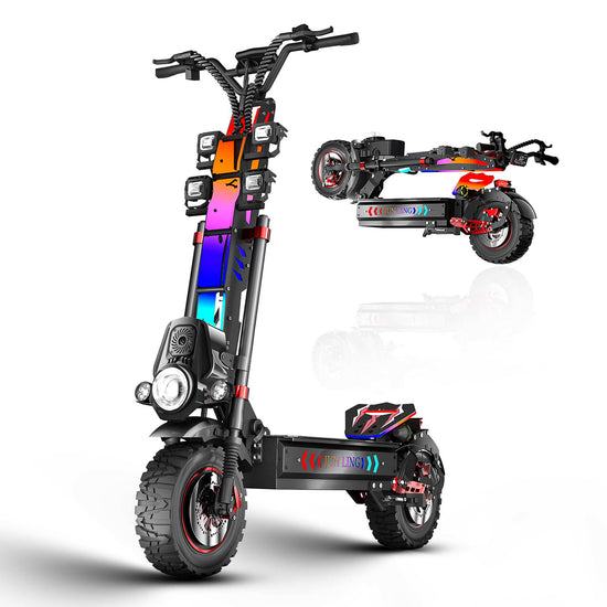 Rooder JL86 10000W Electric Scooter for Adults with Dual Suspension 1