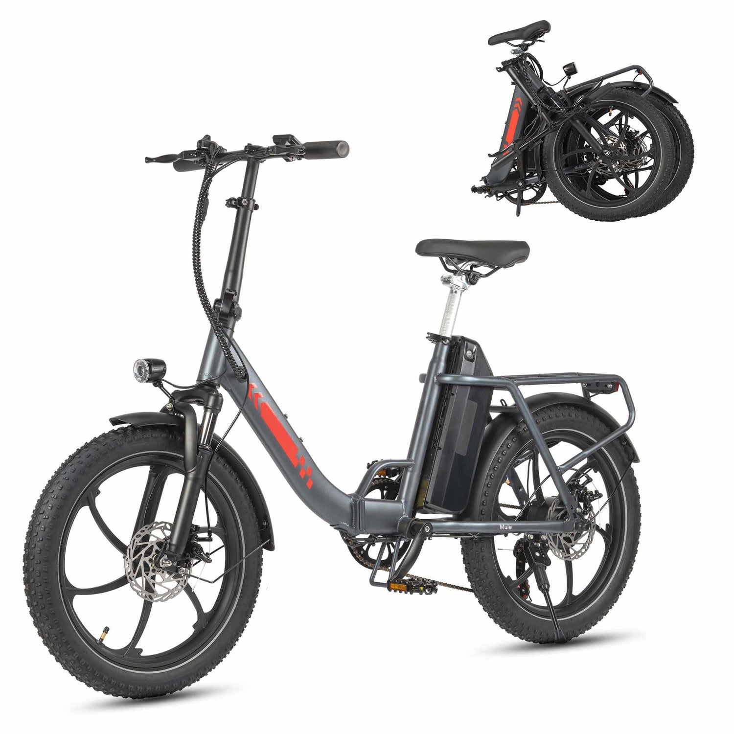 Rooder MULE Folding Electric Bicycle -main
