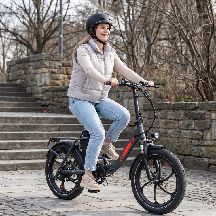 Rooder MULE Folding Electric Bicycle for Women
