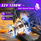 Rooder SU8 Fat Tire Electric Bike 1500W 52V 20Ah 25KM/H CE for Sale