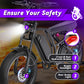 Rooder SU8 Fat Tire Electric Bike 1500W 52V 20Ah 25KM/H CE for Sale