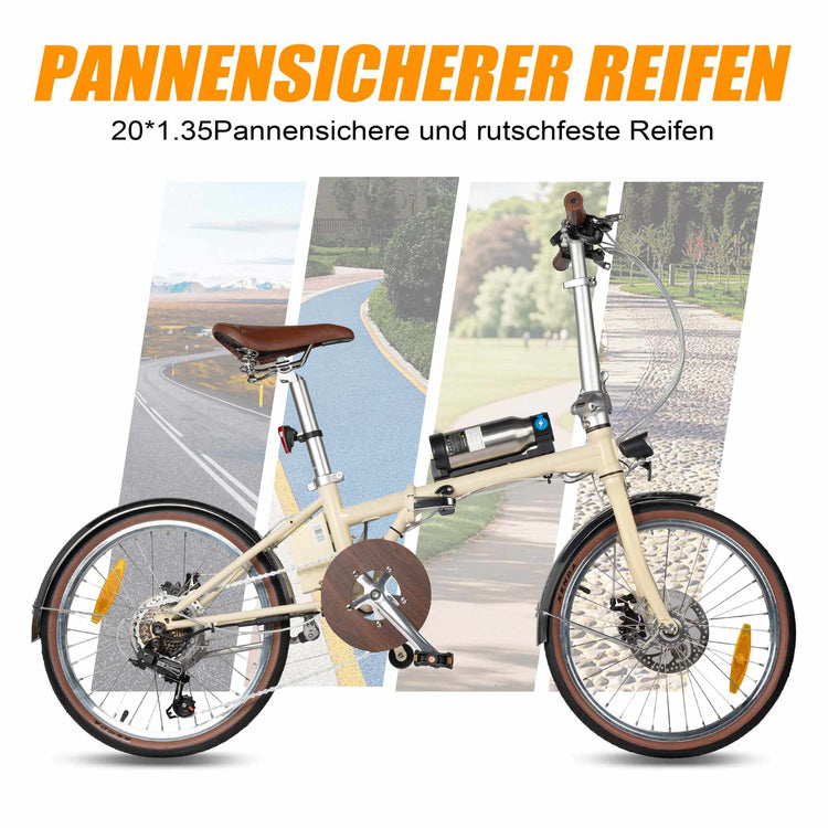 Rooder Smart20 Folding Electric Bike  - 20*1.35 tire