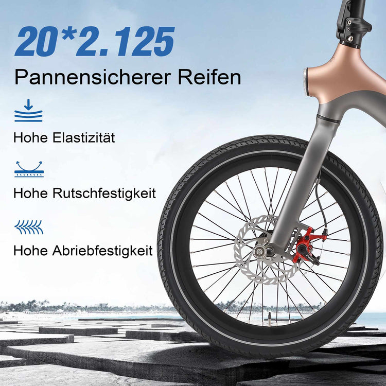 Rooder Smart30 Electric Bike - 20*2.125 tire