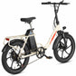Rooder MULE Folding Electric Bicycle - battery and frame center details