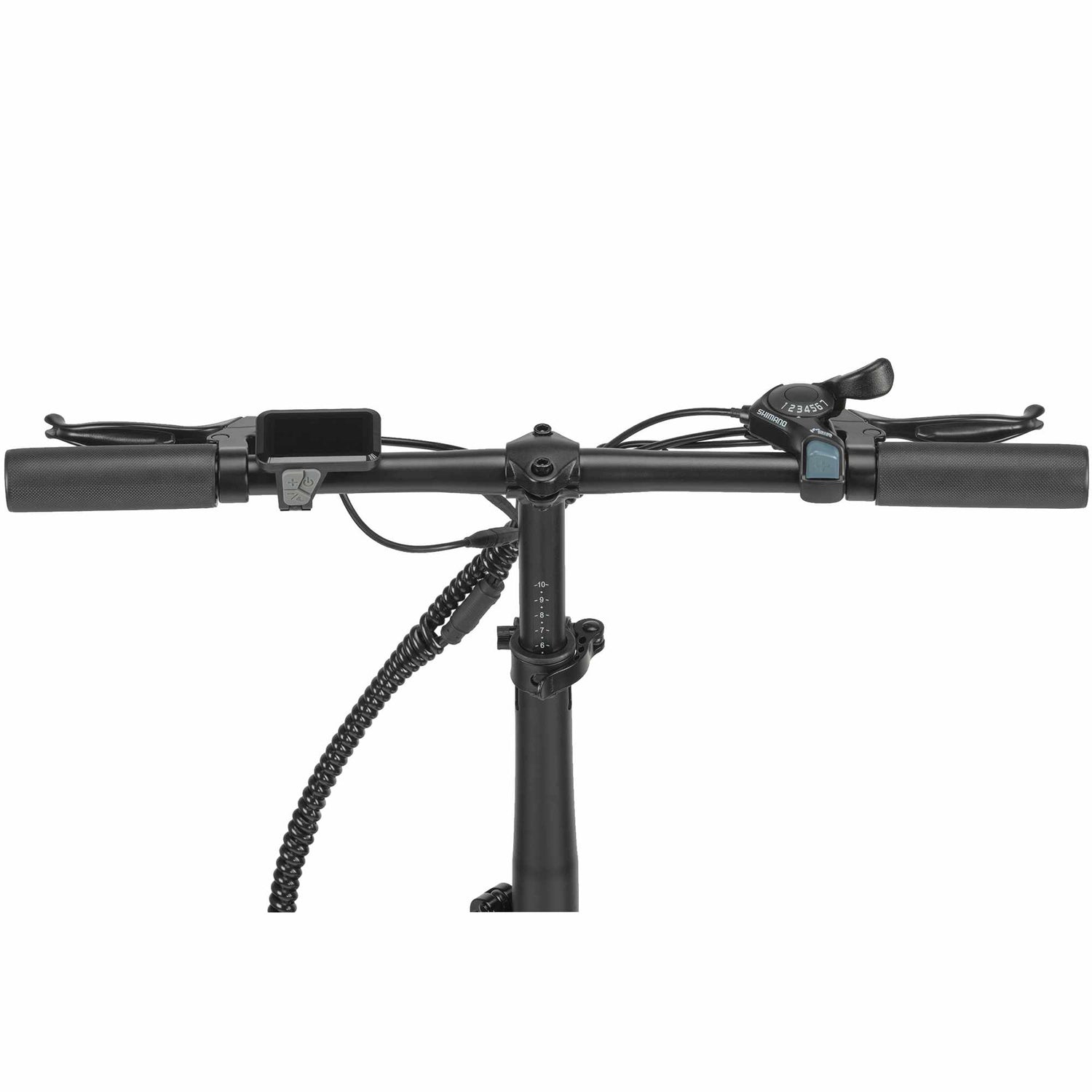 Rooder MULE Folding Electric Bicycle - handlebar