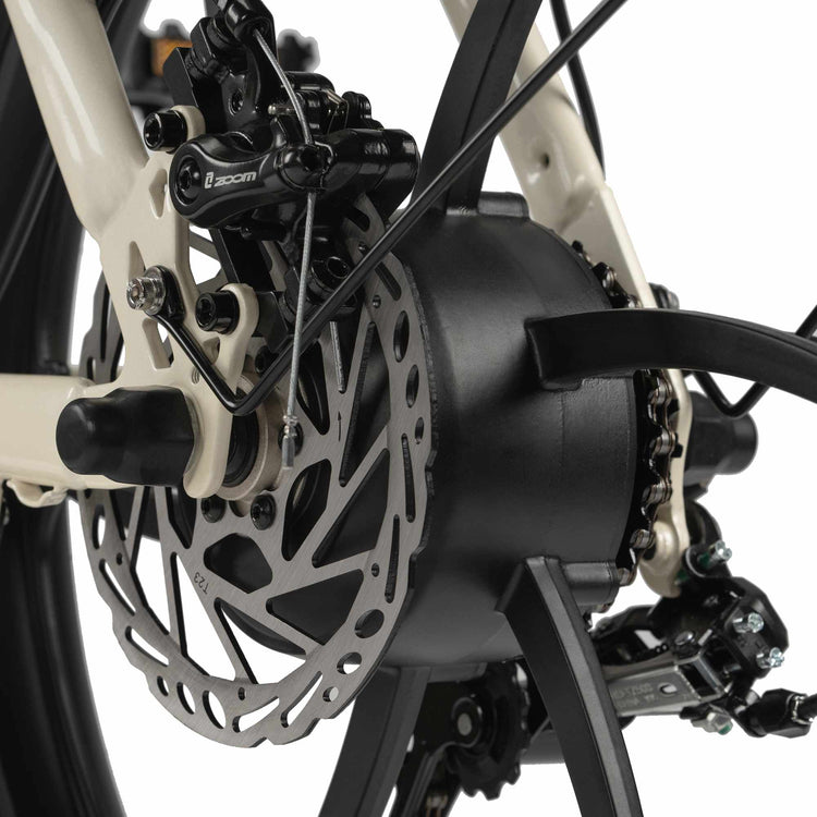 Rooder MULE Folding Electric Bicycle - motor, disc, zoom brand brake