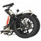 Rooder MULE Folding Electric Bicycle - fully folded