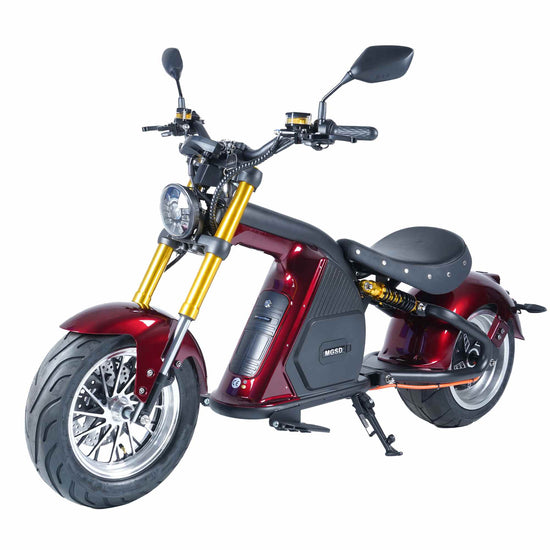 Mangosteen M8S Elektro Roller Chopper 4000w 80km/h EEC COC EU for Sale 12