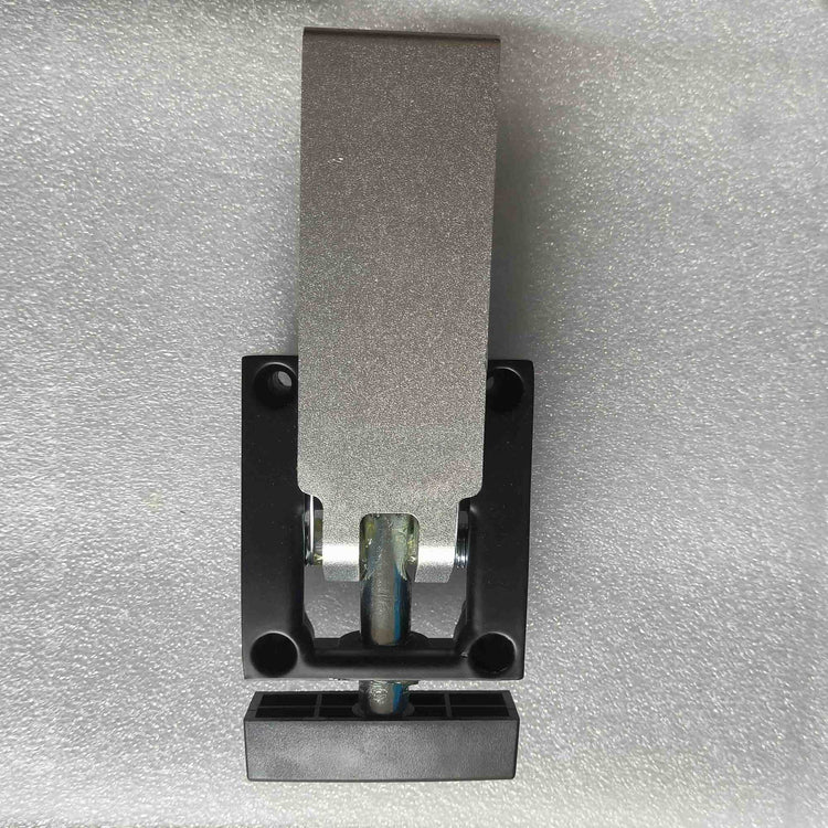 Replacement automatic metal kickstand assembly for Rooder X60 Plus electric self-balancing scooter, featuring a heavy-duty black mounting bracket and a rectangular silver aluminum alloy arm.