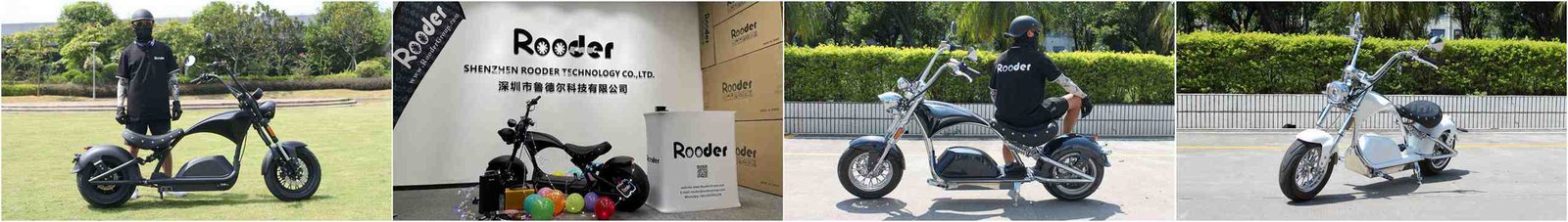 2 seats escooter Rooder m6 EEC certificate