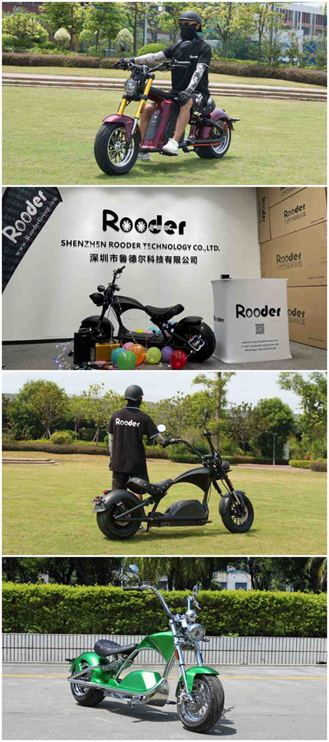 Electric Motorcycle Rooder M8 COC Document