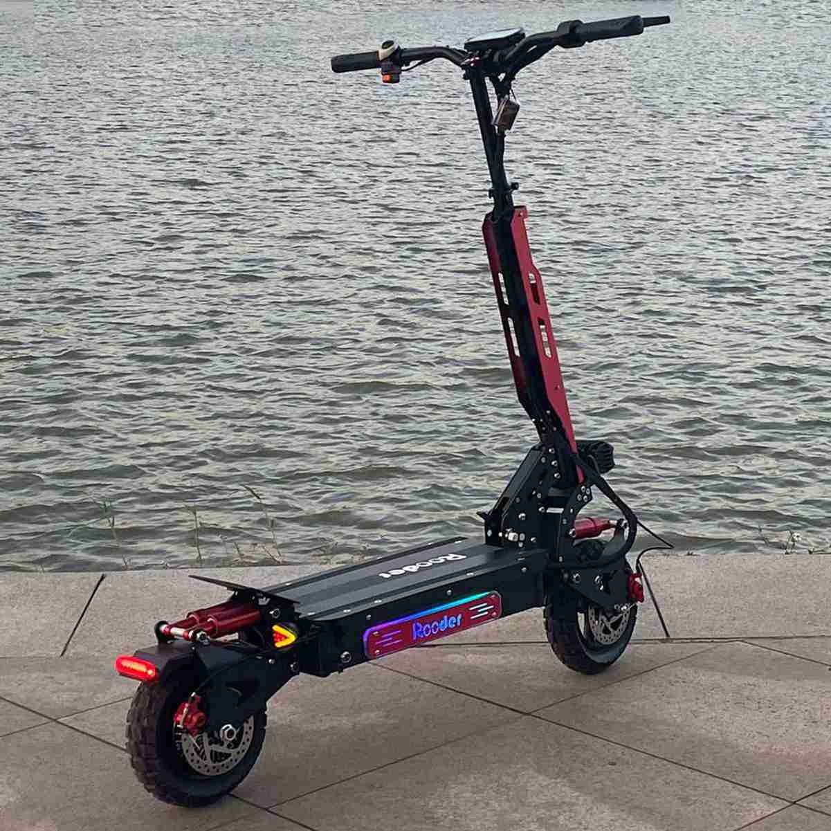 3 Wheel Electric Scooter With Seat For Adults Foldable