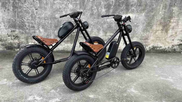 Electric Bike With Thick Tyres