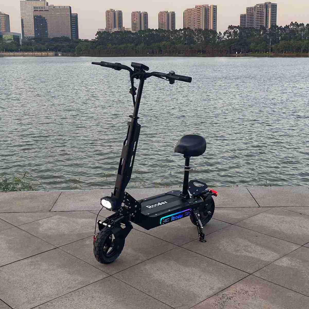 Electric Scooter With 10 Inch Wheels