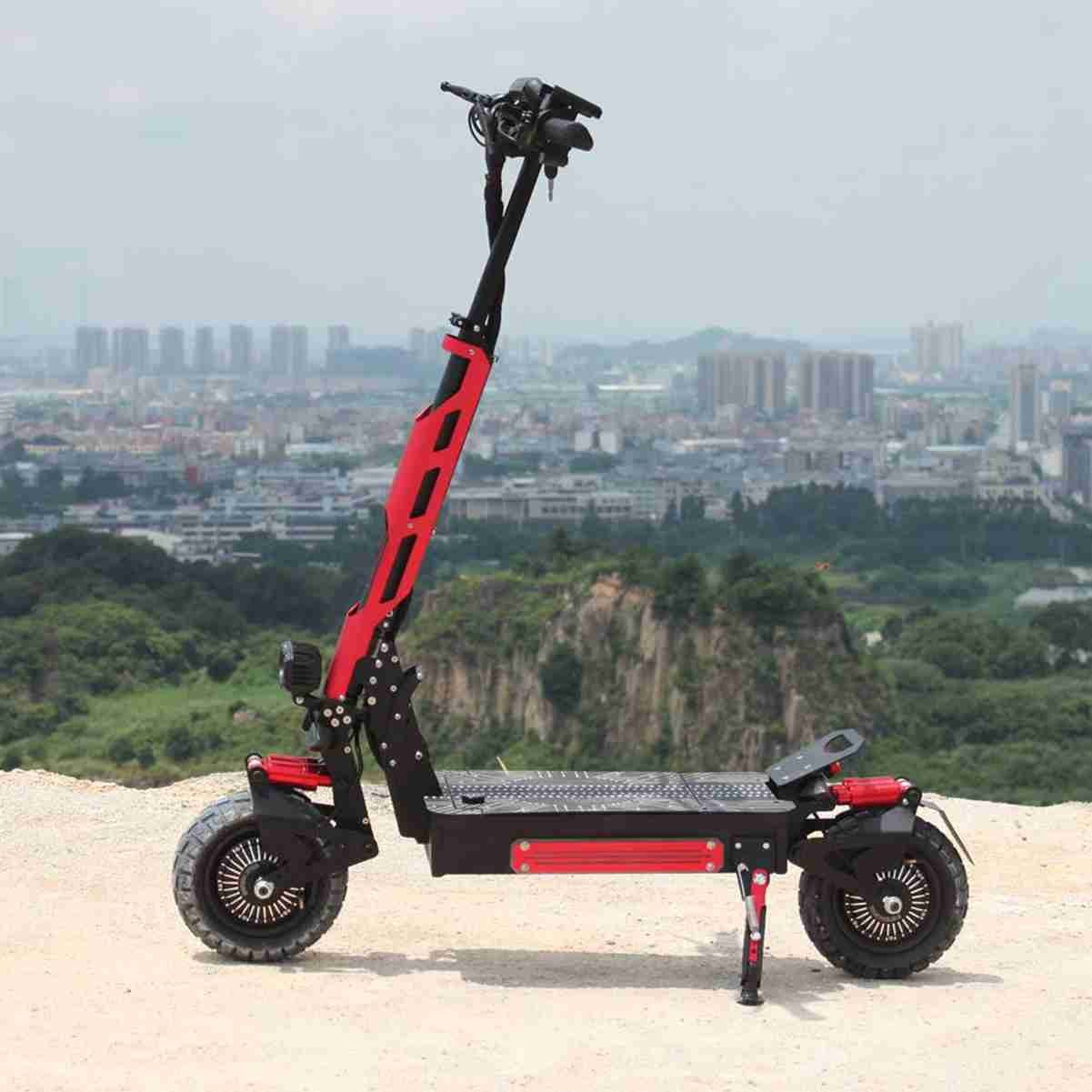 Lightweight Folding Electric Scooter With Seat