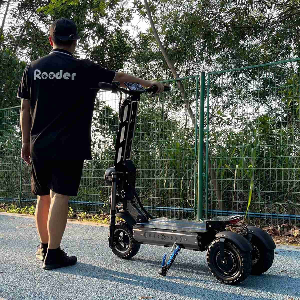 electric scooter with seat for heavy adults